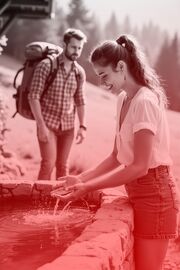 In der Hütte brennt noch Lust