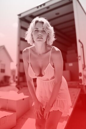 Frau Lehmann zieht sich aus