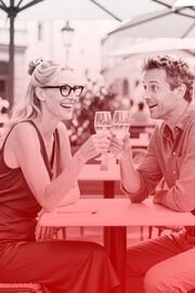 Im Bistro mit Bettina