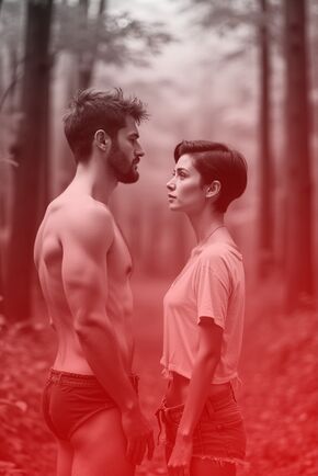 Feuchte Stellen im Wald