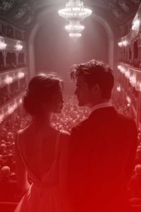 In der Oper oder "Ouvertüre zur Zauberflöte"
