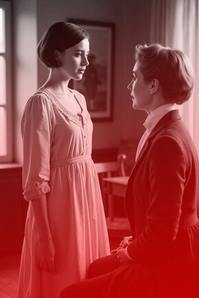 Marie will schleunigst übers Knie