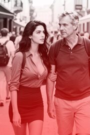 Mädchen vom Land in der Stadt