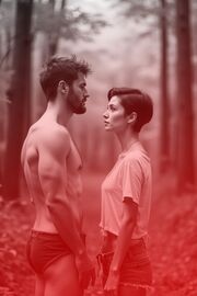 Feuchte Stellen im Wald